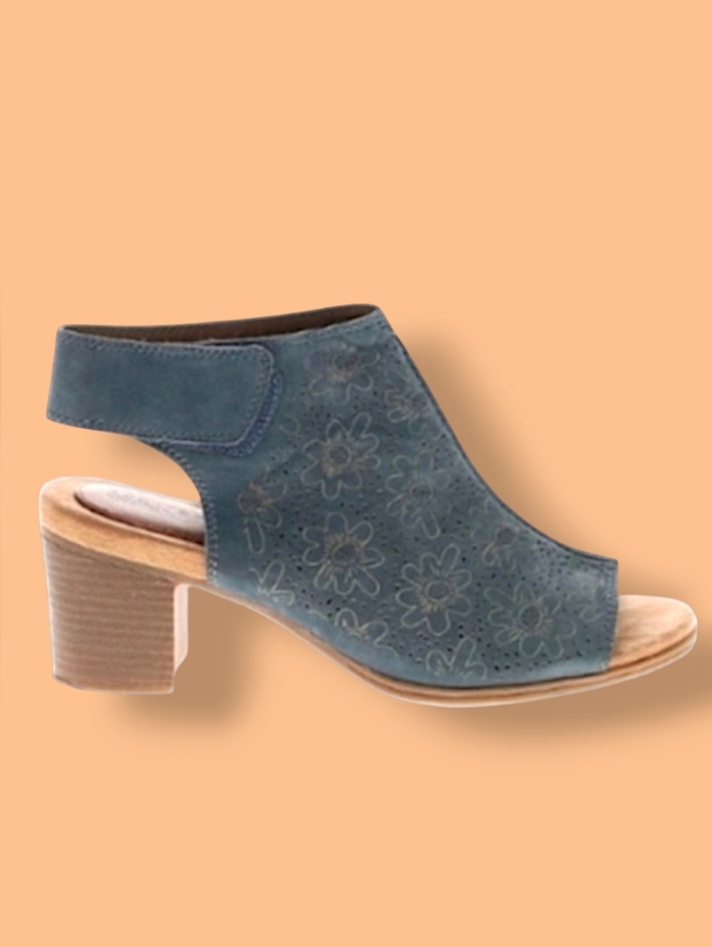 👢Rockport Open back Peep Toe Ankle Boots